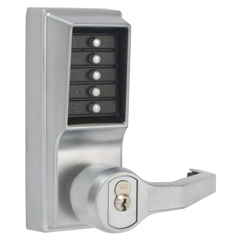 Mechanical Keyless Pushbutton Combination Door Lock with Lever I99561