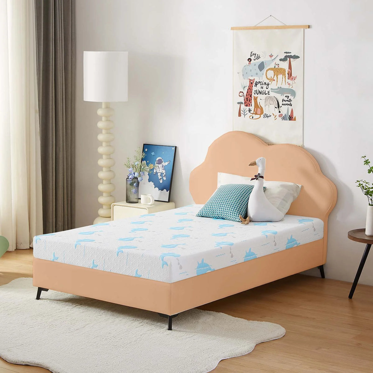 5 Inch Gel Memory Foam Twin Size Medium-Firm Mattress H324265