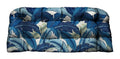 Indoor Outdoor Tufted Wicker Loveseat Settee U425