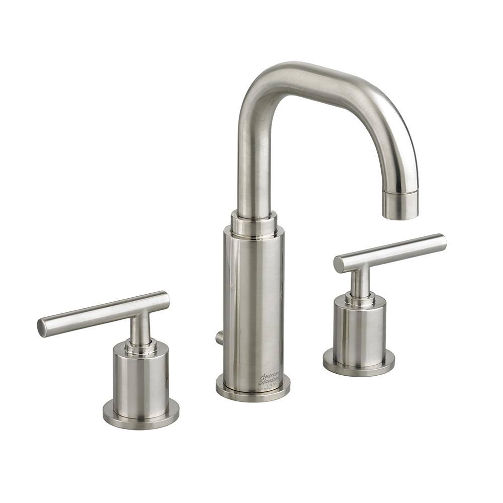 Satin Nickel Widespread Bathroom Faucet Z15502