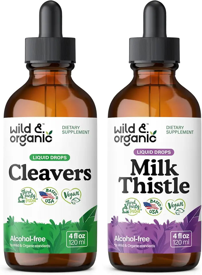 Cleavers and Milk Thistle Tincture 4 fl oz N5429