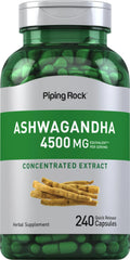Ashwagandha Supplement 4500 mg 240 Capsules Herbal Extract U12820