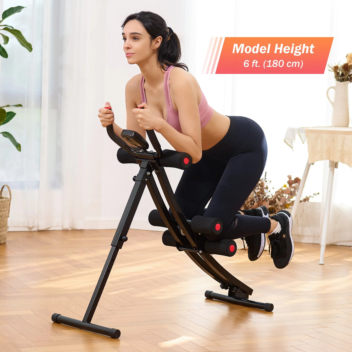 Ab Core Trainer with Display and 4 Incline Levels M61837