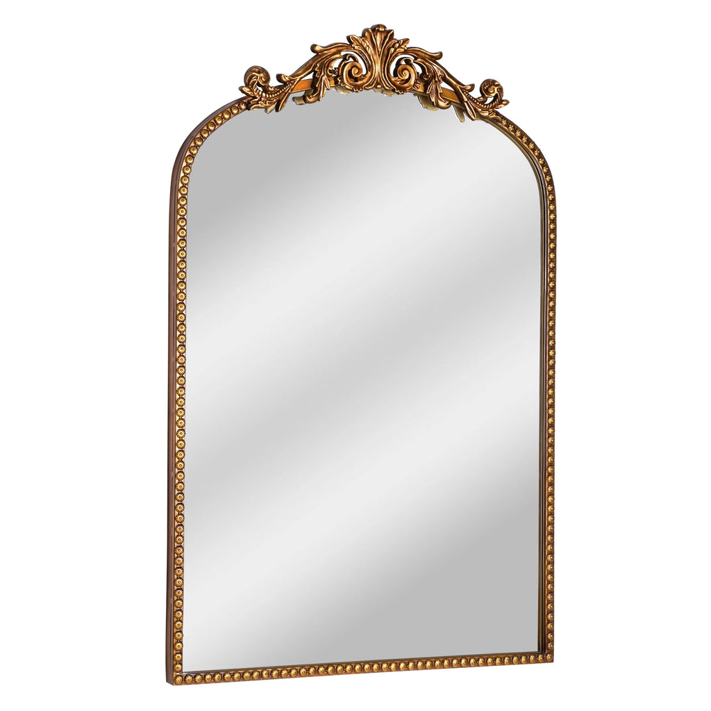 20 x 30 Gold Metal Wall Mirror X833322