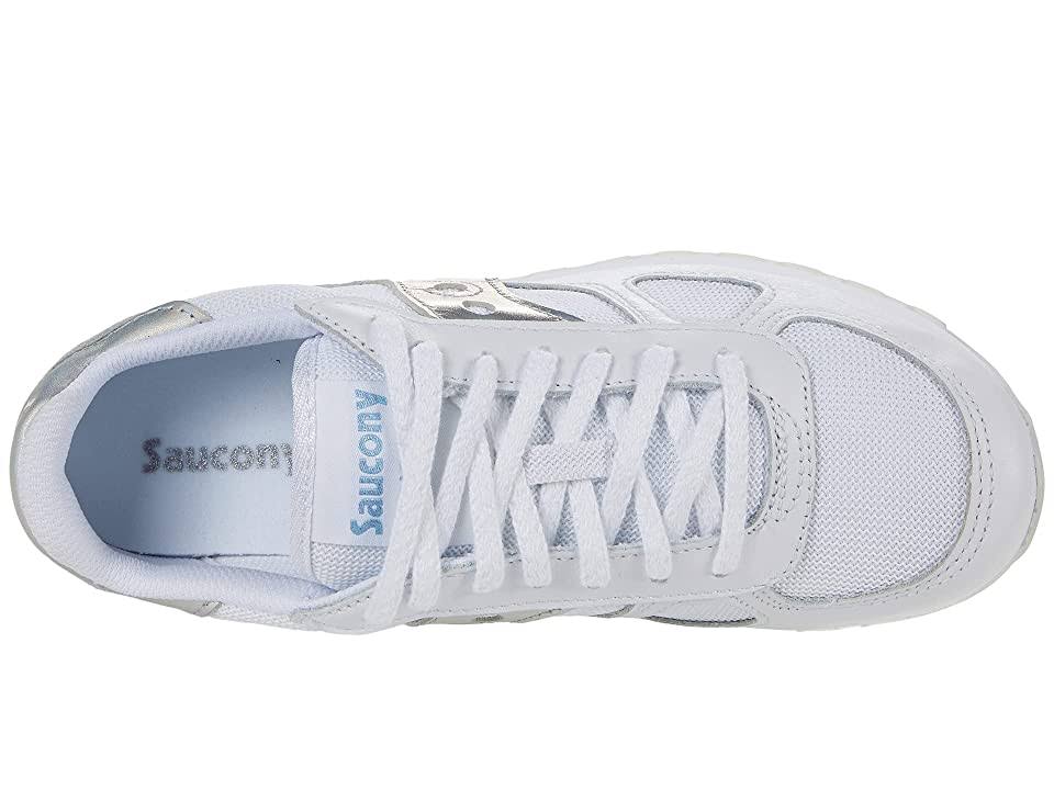 White Iridescent Saucony Shadow Original C4175