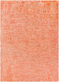 Bright Orange 8x11 Area Rug V591663