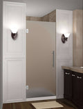 Frameless Frosted Glass Hinged Shower Door K840258