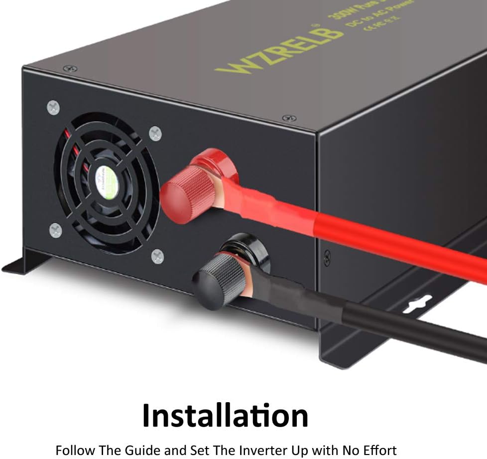 500W Pure Sine Wave Power Inverter 24V to 110V AC Converter Z4380