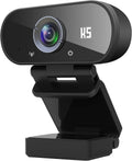 HD 1080P USB Webcam with Tripod and Privacy Cover, Pack of 2 E79621