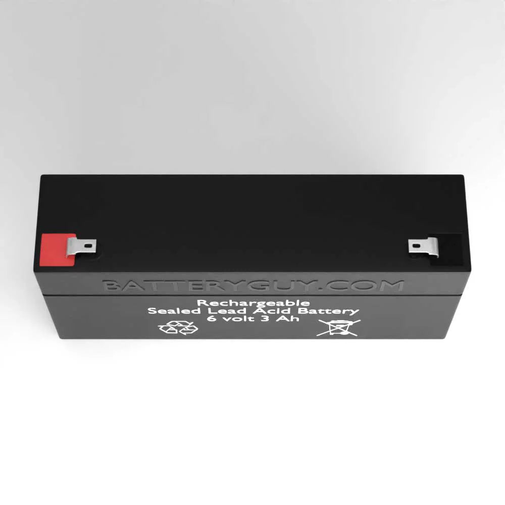 6V 3.0AH Rechargeable Batteries F3689