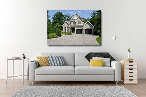 3 Piece Ceramic Sun Canvas Wall Art E813