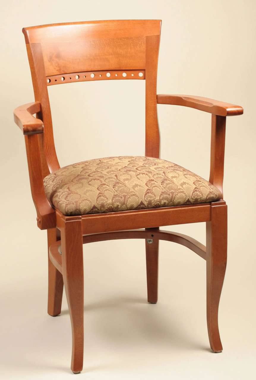 Biedermeier Armchair with Walnut Frame E475