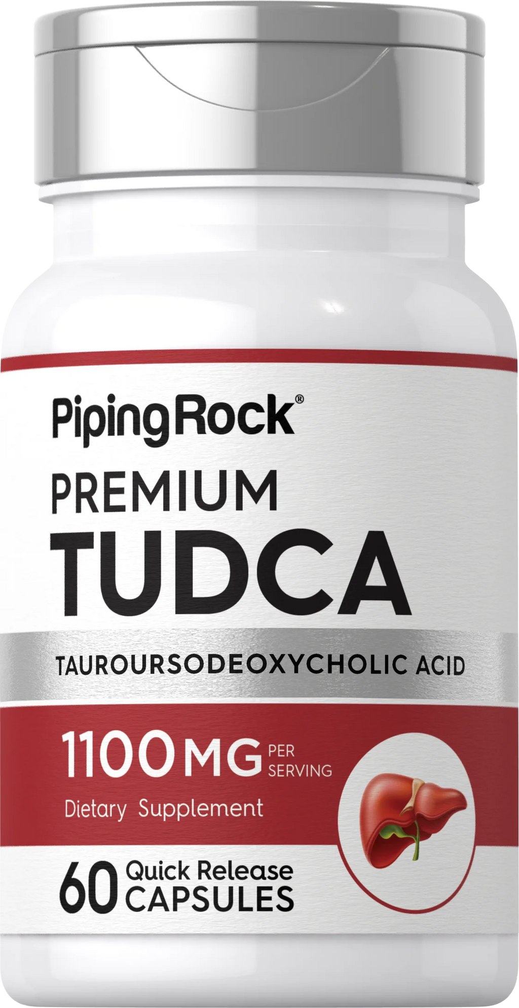 1100mg 60 Capsules Non-GMO Gluten Free Supplement G76125