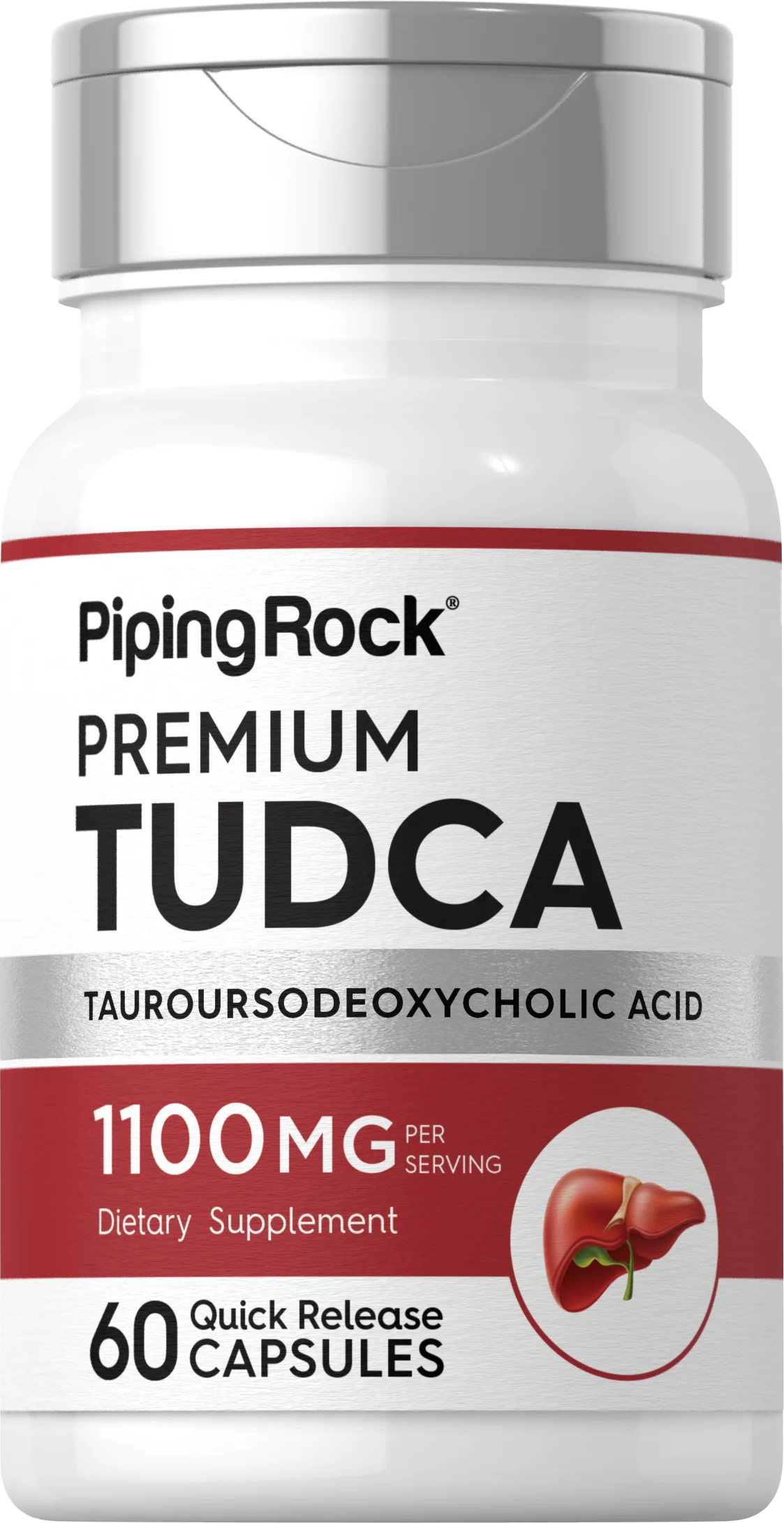 1100mg 60 Capsules Non-GMO Gluten Free Supplement G76125