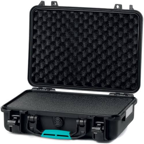 Black Resin Hard Case with Cubed Foam L161777