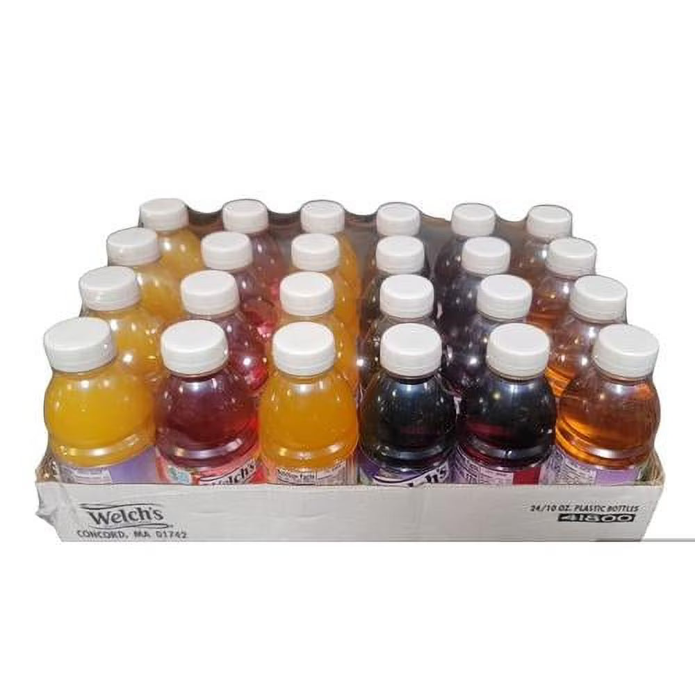 10 Ounce Single Serving Bottles Fruit Juice Variety Pack M5720