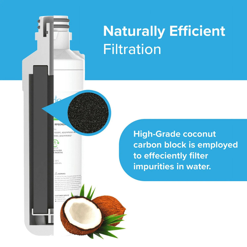 Refrigerator Water Filter Replacement 3 Pack H51572