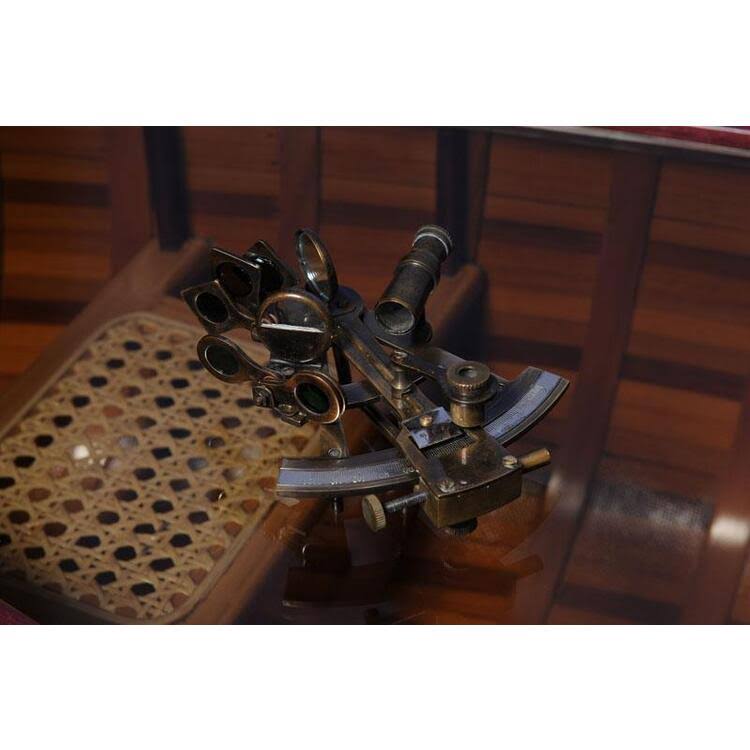 Nautical Sextant in Wood Box S866