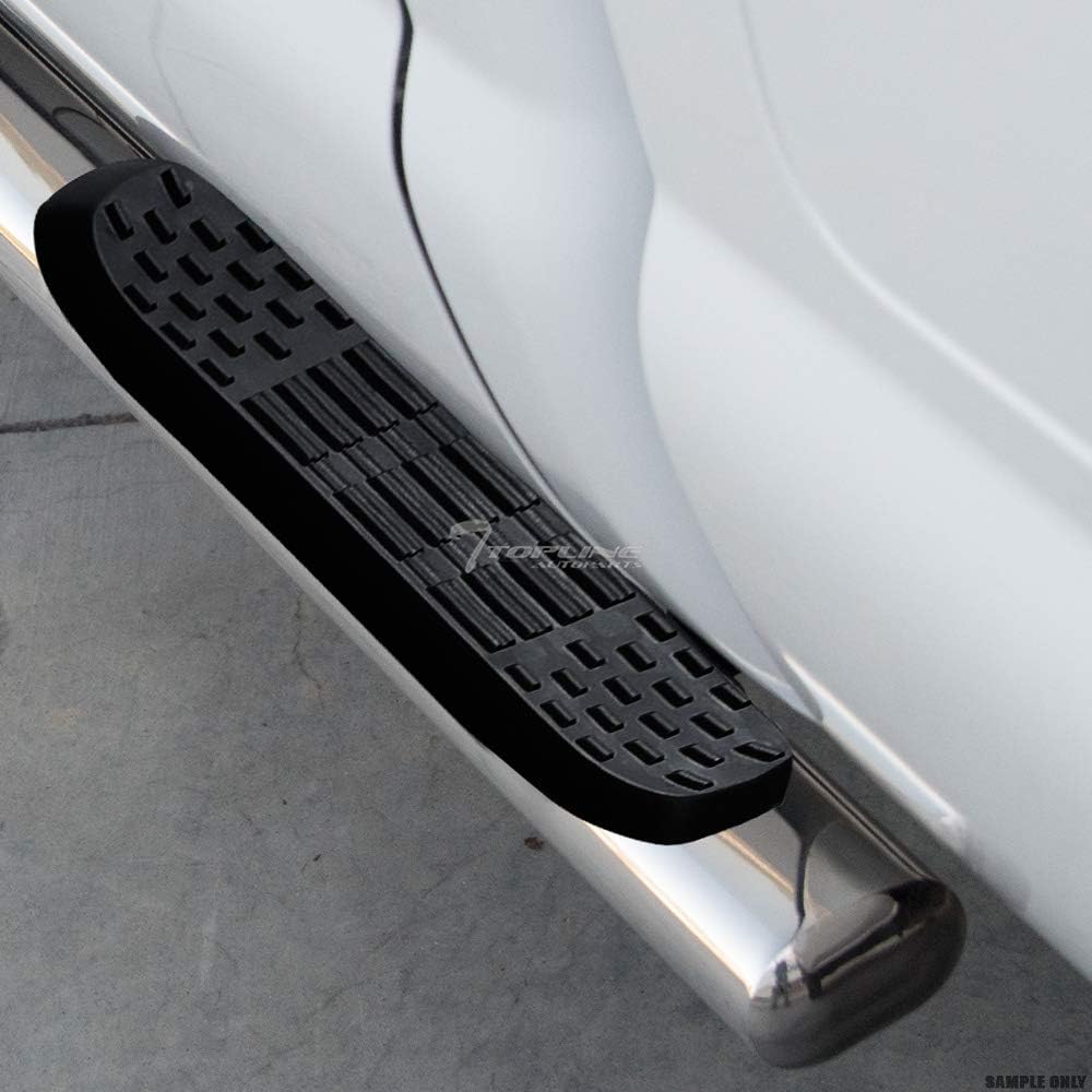 5 Oval Polished Stainless Steel Side Step Nerf Bars Running Boards G615430