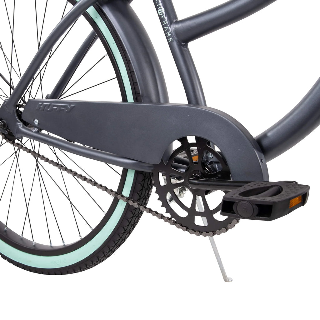 26 inch Gray Cruiser Bike J301
