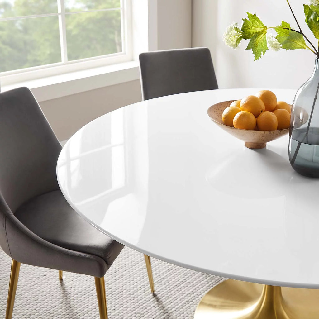 Round Wood Dining Table X29298