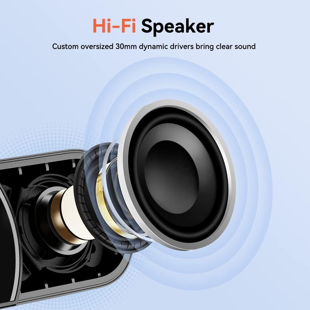 2K Webcam with Microphone and Speaker, Privacy Cover, USB Computer Camera, Pack of 2 Y47336