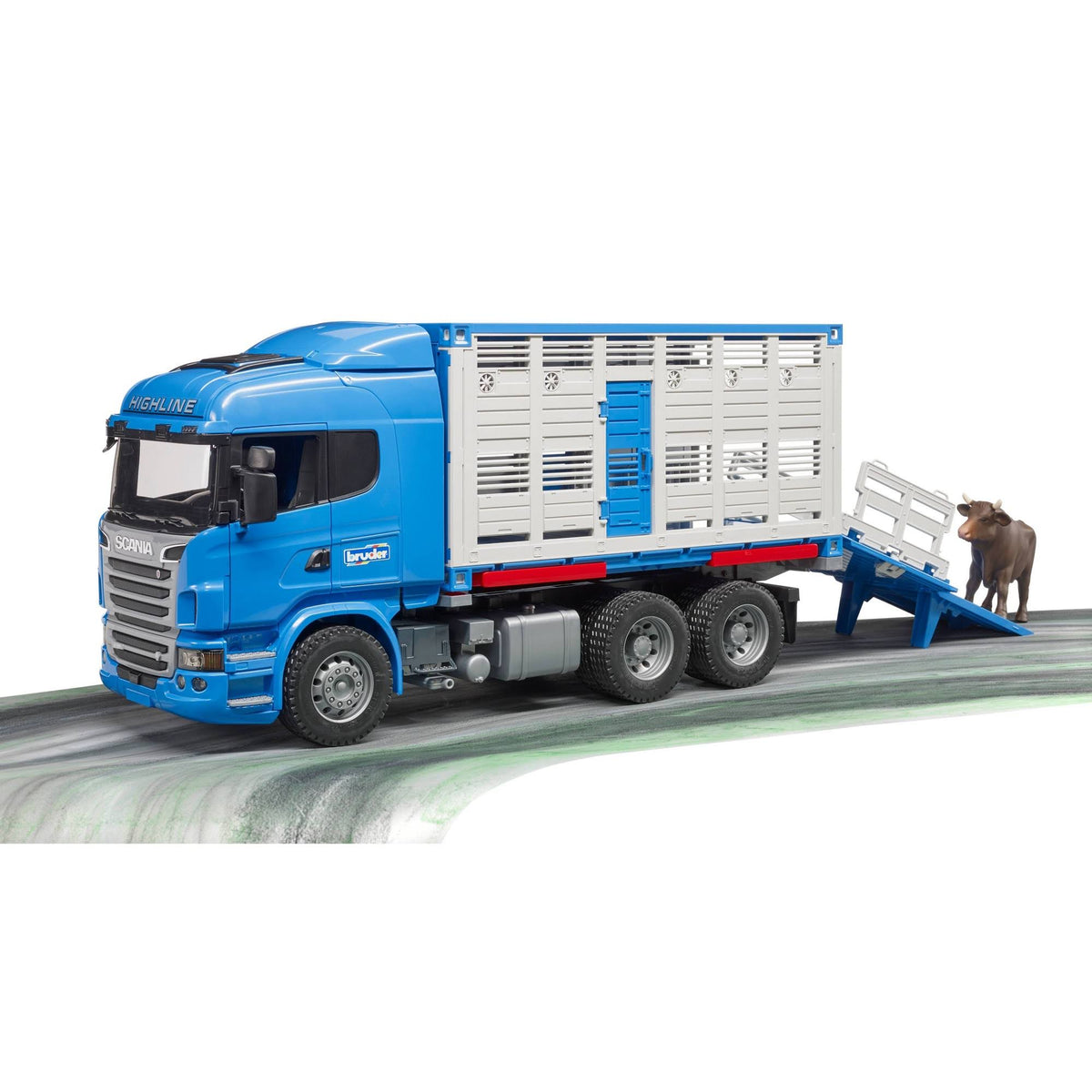 Cattle Transport Truck with 1 Cattle F9681