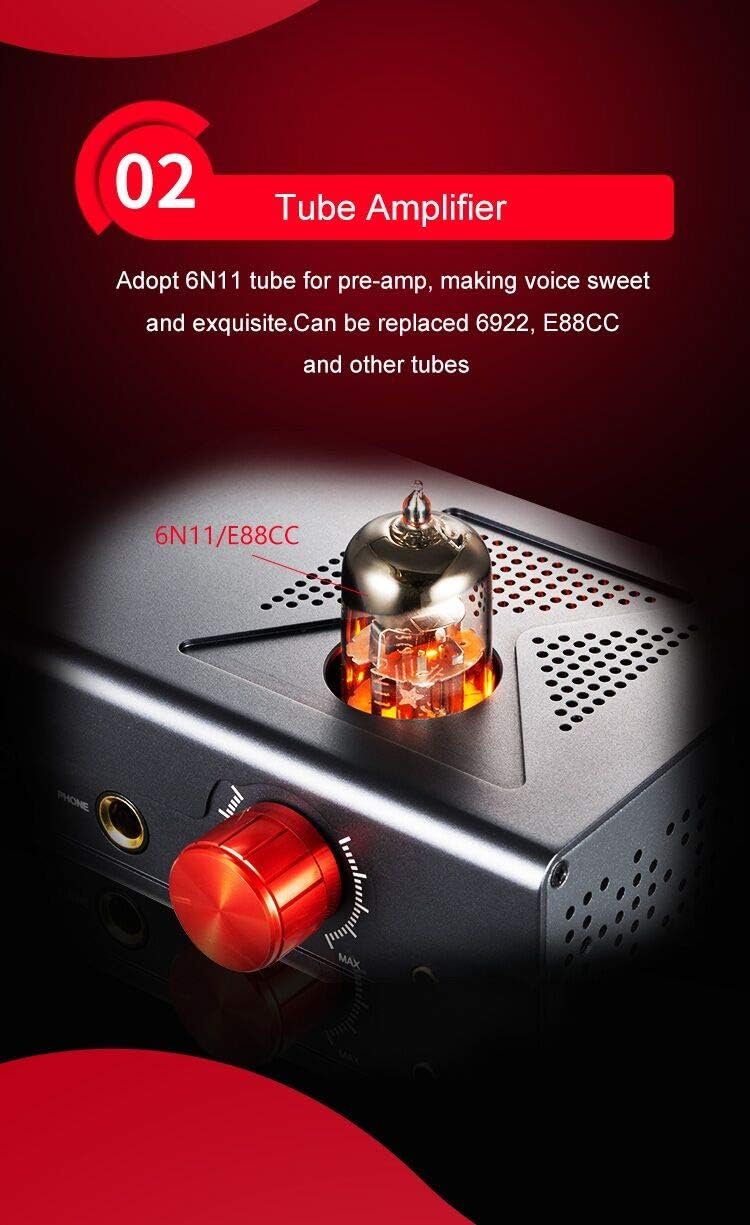 Tube Headphone Amplifier Line Out Pre-Amp I126
