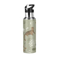 Green Vacuum Insulated Stainless Steel Water Bottle 20 OZ J1945