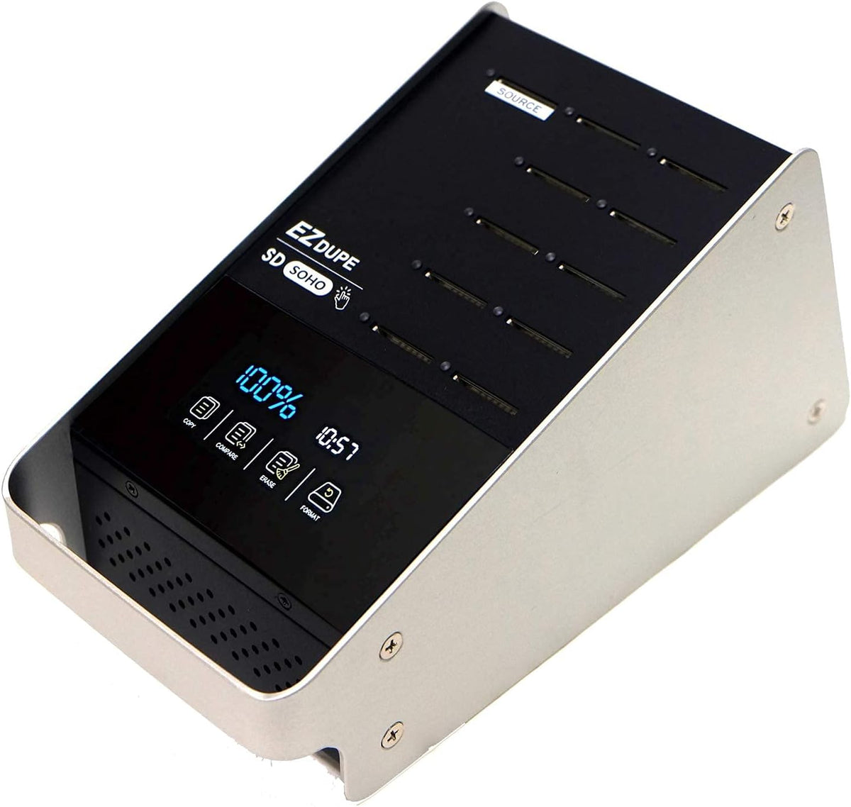 SD Duplicator with Touch Screen for MicroSD SDHC SDXC Memory Card I67499