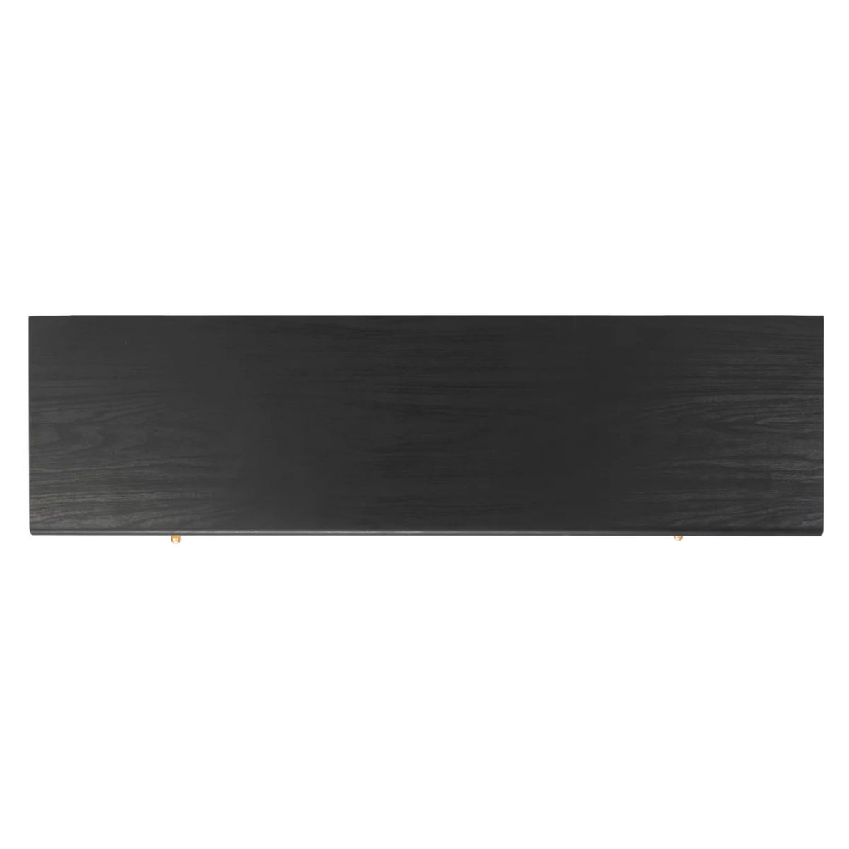 Black Oak 2 Drawer 1 Shelf Media Stand Q1279