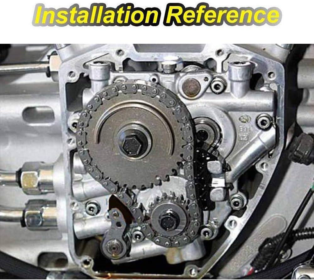 Cam Chain Tensioner Complete Kit with Guide and Cover Gasket Pack of 2 Q560266