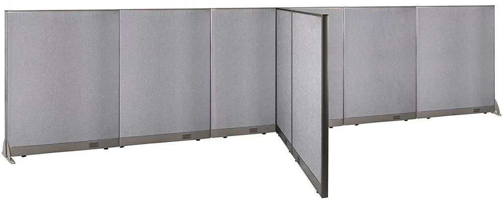 T-Shaped Freestanding Room Divider A308400