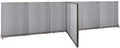 T-Shaped Freestanding Room Divider A308400