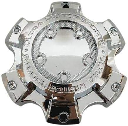 Chrome Wheel Rim Center Hub Cap (4) F124