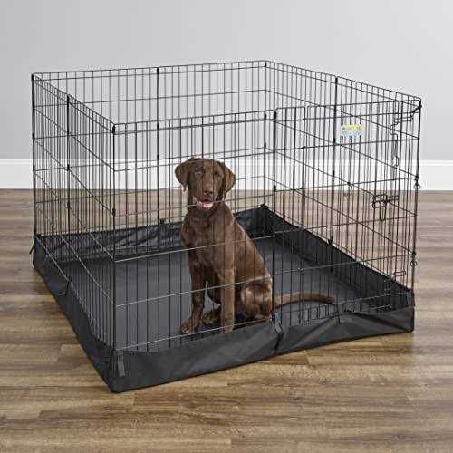 Square Exercise Pen Solid Fabric Bottom U6108