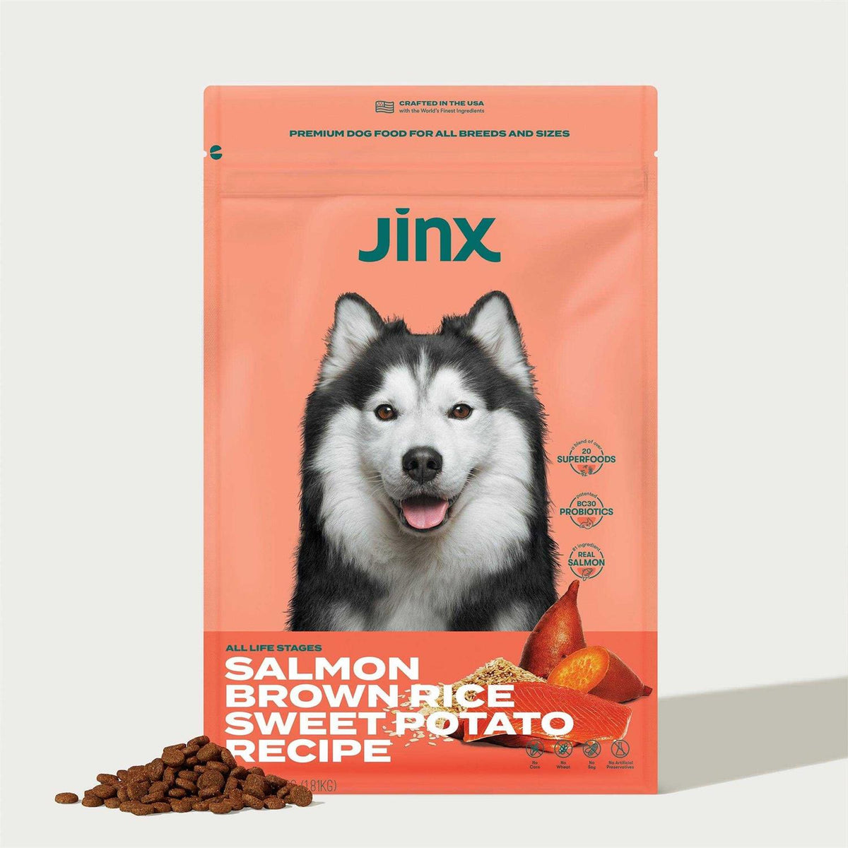 Salmon Brown Rice & Sweet Potato Dry Dog Food A534421