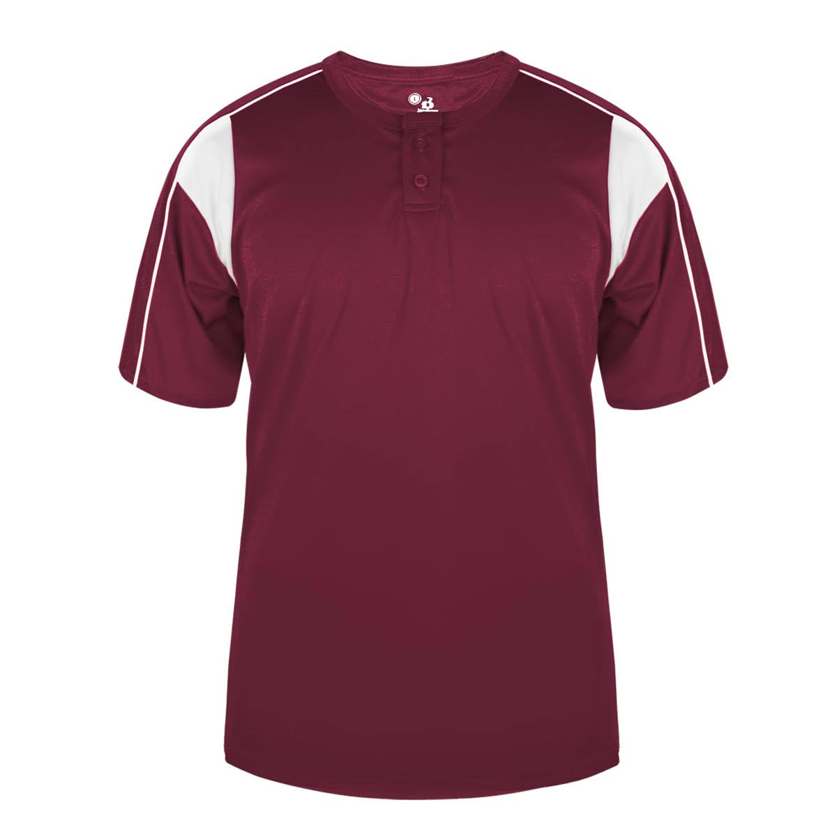 4XL Cardinal White Placket O50140
