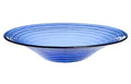 15 in Blue Glass Bowl W34401
