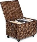 Seagrass Rolling File Cabinet Q976