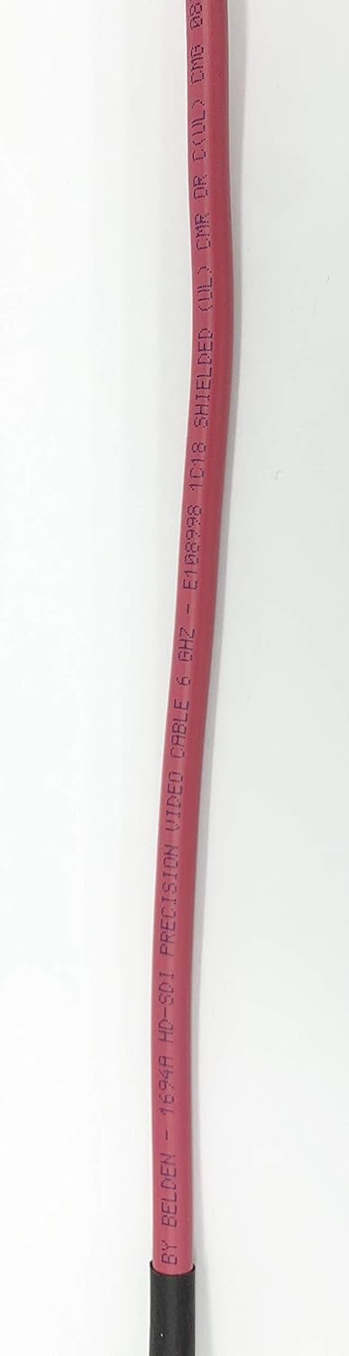 3G/6G HD SDI BNC Cable Red 200ft U501956
