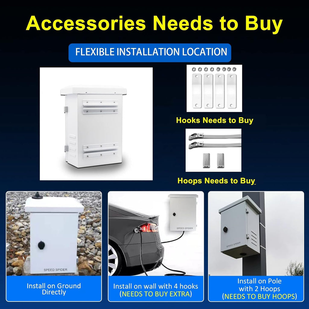 Outdoor Stainless Steel Junction Box IP55 with Mounting Plate X77842