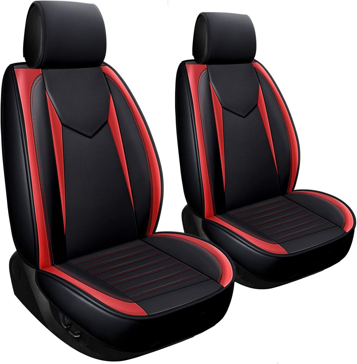 Waterproof Faux Leather Car Seat Covers Set T45571