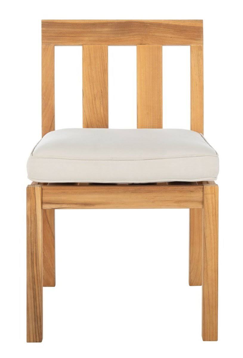 Teak Dining Chair Natural Set of 2 Z337
