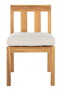 Teak Dining Chair Natural Set of 2 Z337