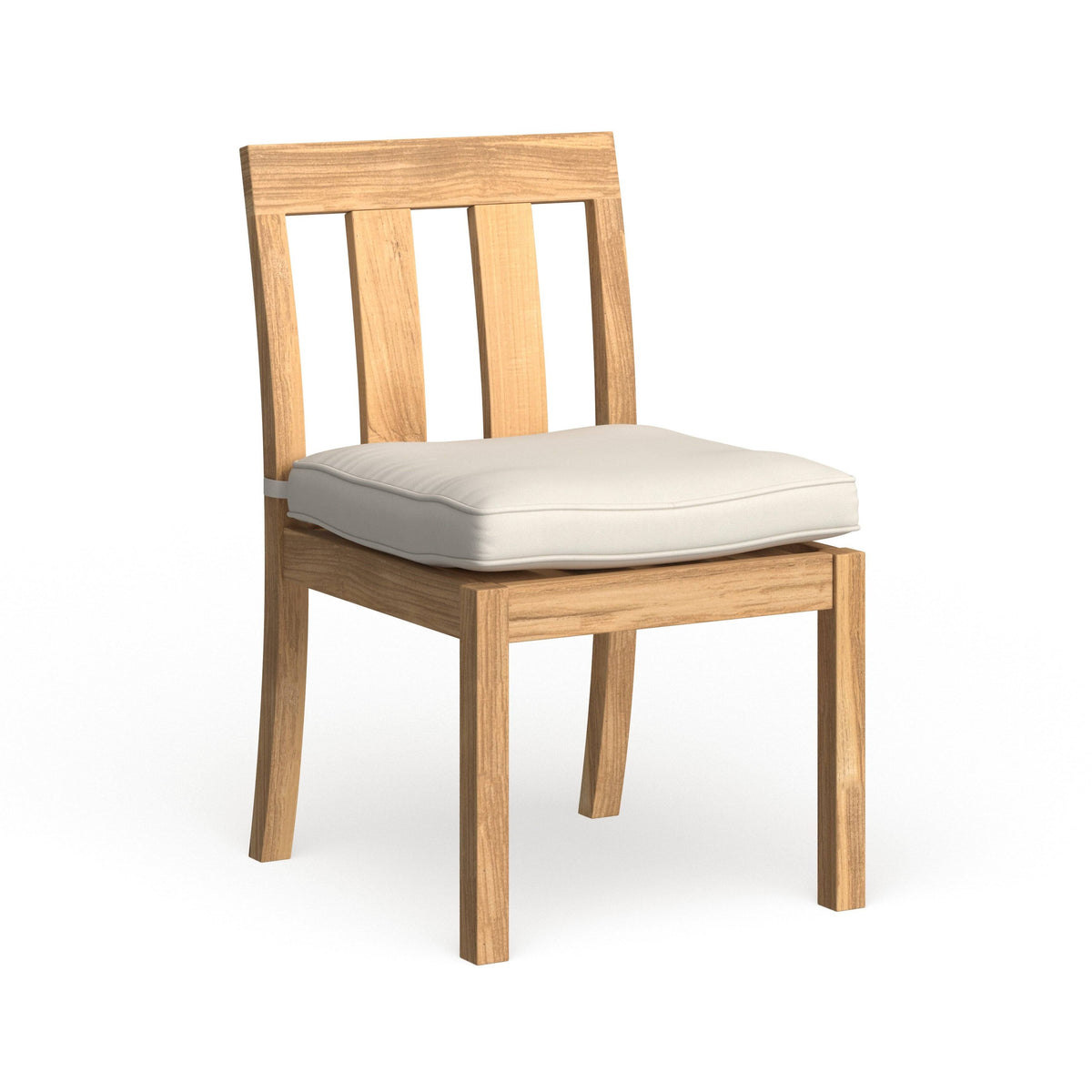 Teak Dining Chair Natural Set of 2 Z337