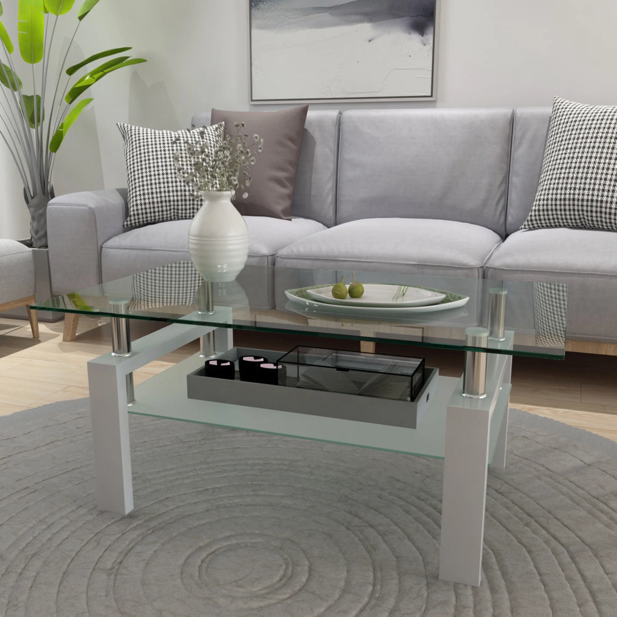 White Coffee Table F7544