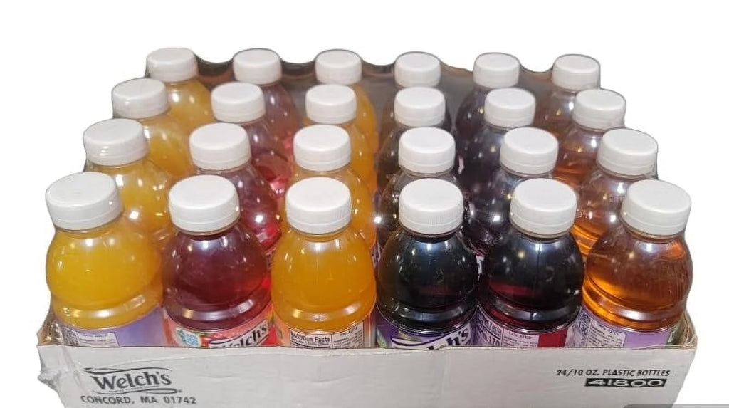 10 Ounce Single Serving Bottles Fruit Juice Variety Pack M5720