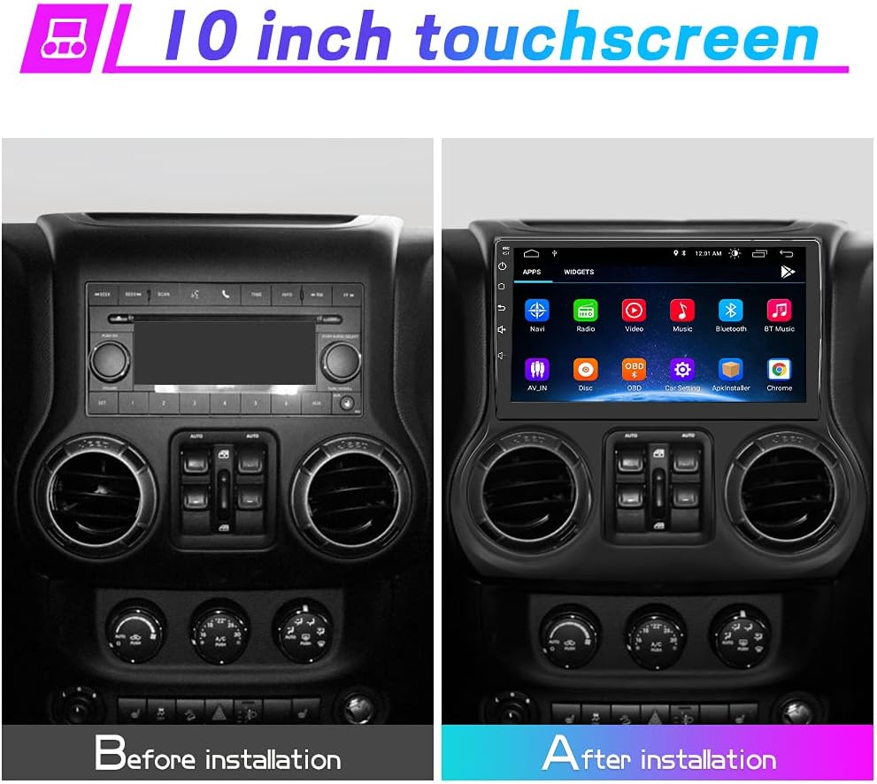 10 inch Touch Screen Car Radio Stereo R2396