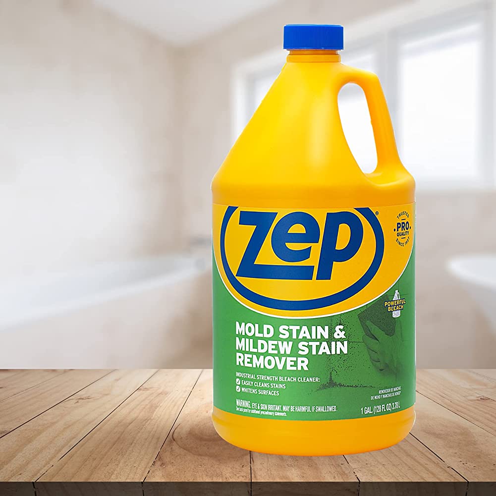 Mold and Mildew Stain Remover 1 Gal (Case of 4) with Bleach Resistant Sprayer Bottles (Case of 12) T982505